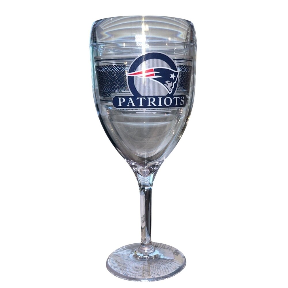 Tervis Wine Glass 9oz NEW ENGLAND PATRIOTS NFL